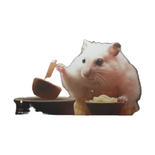 Bếp Trưởng Hamster & Quầy Bếp (Kitchen Counter)